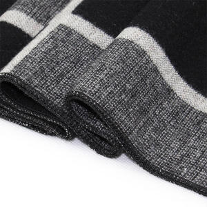 High Quality Custom Women Winter Long Scarfs Knitted 100% <b>Wool</b> Warmth Retention Lightweight Durable Soft Fabric Perfect - Product Image 6