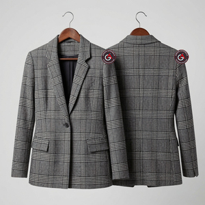 Nouvelle mode de vêtements pour femmes blazer décontracté pour femmes de bureau Blazer à manches longues de fabrication de qualité supérieure pour femmes - Product Image 1