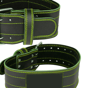 Ceintures de musculation en cuir de vachette sur mesure, avec logo personnalisé, pour un soutien maximal, idéales pour le fitness et la force athlétique. - Product Image 3