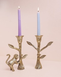 Elevated Candleware Brass Monkey <b>Tree</b> Candlestick Holder Set for Home Decoration - Product Image 5