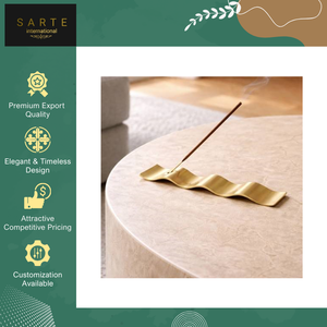 Juego de Incensario Árabe de Oro de Lujo y Calidad Premium, Ecológico, Hecho a Mano, Duradero, con Caja Decorativa Personalizada - Product Image 2