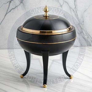 Premium Luxury SHREE RADHEY INTERNATIONAL Indian Aromatherapy Eco-friendly Stainless Steel Bakhoor Burner <b>Diffuser</b> 100% Natural - Product Image 2