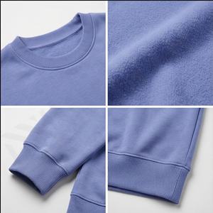 Sudaderas de Forro Polar de Color Sólido para Hombre, Antiarrugas, Hechas en Pakistán, Personalizadas, de Manga Larga, Cuello Redondo, Teñidas Lisas - Product Image 4