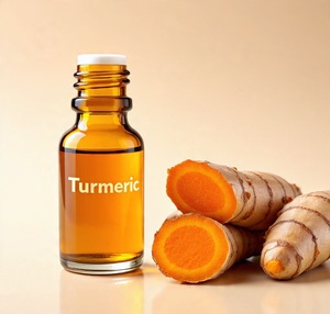 Huile essentielle de curcuma pure à 100% HIMVEDA ORGANIQUE, distillée à la vapeur, naturelle, écologique, aromathérapie, emballage personnalisable - Product Image 4
