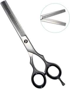 Tijeras de Entresacar Cabello con 32 Dientes, Punta de Cuchilla Afilada de Acero Inoxidable, Tijeras Profesionales para Barbería y Salón con Borde de Cuchilla - Product Image 1