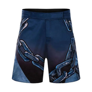 Shorts MMA pour hommes en polyester, coupe ample, vente chaude, vêtements de sport pour hommes - Product Image 1