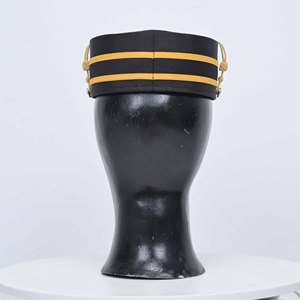 Premium Quality with Custom Logo Black Scottish Rite Crown <b>Men</b> <b>Hat</b> Hand Embroidered <b>Wool</b> Cap Adjustable Adult Ceremony Headwear - Product Image 2