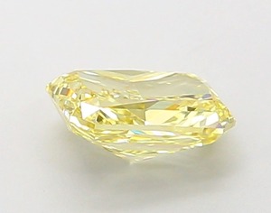 Diamante Radiante Amarillo Intenso de Lujo, 0.76 Quilates, Claridad VS1, Pulido EX, CVD, Piedra Preciosa Suelta Cultivada en Laboratorio, Piedra de Joyería Amarilla Brillante - Product Image 2