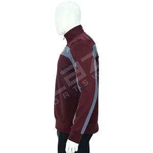 เสื้อมีฮู้ดปักลายติดซิปสไตล์สตรีทแวร์ผ้าคอตตอน100% กันน้ำสไตล์สตรีท - Product Image 3