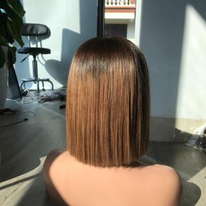 Perruque Lace Front de cheveux humains Vente en gros de cheveux humains naturels Cheveux 100% bruts de haute qualité à cuticules alignées - Product Image 3