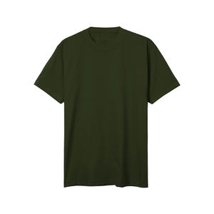 Camiseta Moderna de Cuello Redondo para Hombre, Corte Ligeramente Ajustado, Mezcla de Algodón Premium para un Estilo Casual Elegante - Product Image 1