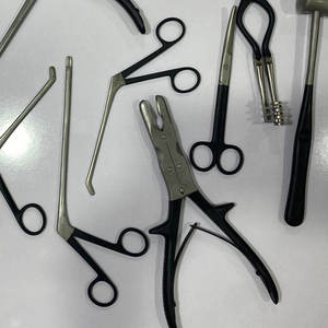 Kit chirurgical de laminectomie 10 pièces réutilisable avec revêtement noir – Instruments de chirurgie vertébrale de qualité supérieure - Product Image 3