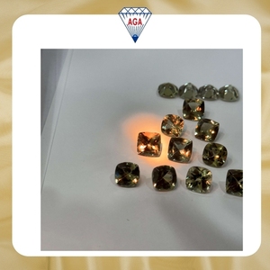 พลอยไดแอสปอร์ธรรมชาติเปลี่ยนสีได้ ทรงคุชชั่น ขนาดปรับเทียบแล้ว พลอยไดแอสปอร์คุณภาพหายากสำหรับทำเครื่องประดับ - Product Image 6