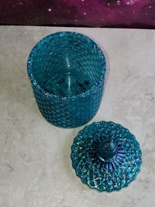 Boîte à bijoux décorative en résine florale faite à la main, petite boîte à bijoux en résine personnalisée pour la décoration de la maison - Product Image 6