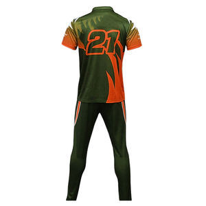 Polo personnalisé sublimé pour le cricket – Créez votre propre design et logo – Maillot de cricket uni - Product Image 4