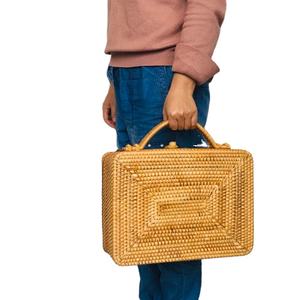 De moda de mimbre maleta - Product Image 1