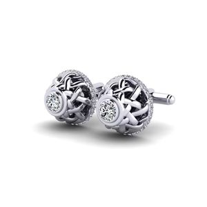 Boutons de manchette en or 9 carats pour hommes, bijoux de luxe, accessoires de chemise personnalisés pour mariage et affaires - Product Image 3