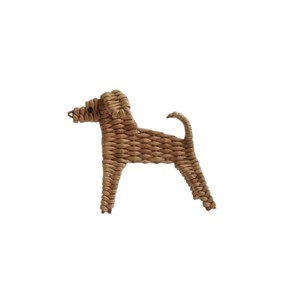 Figurine d'animal en rotin tressé à la main, ornement décoratif, avec rotin inclus, idéal pour cadeau, vente en gros, export B2B, approvisionnement direct usine - Product Image 1