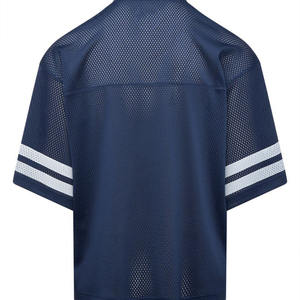 Maillot de football américain unisexe en maille de haute qualité à col en V, logo personnalisé, respirant, en polyester, vêtement de sport, fabrication OEM, approvisionnement en gros - Product Image 6