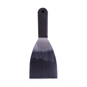 Spatule de cuisine multi-usages en acier inoxydable avec manche en plastique, grattoir à pâte, outil de cuisson, spatule de nettoyage, durable et réutilisable - Product Image 3