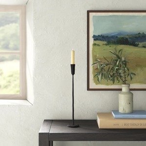 Lanterne rectangulaire en métal noir avec panneaux en verre pour la décoration de la maison - Product Image 4