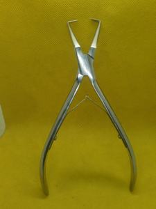 Pinza Obexa para Anillos Micro, Herramienta Profesional para Remover Extensiones de Cabello, Acero Inoxidable de Grado Quirúrgico, Empacada en Bolsa - Product Image 2