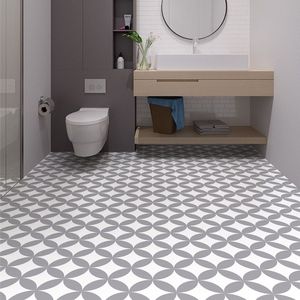 20 Pezzi di Strisce Adesive in PVC Impermeabili 7,9 X 7,9 Pollici, Piastrelle per Pavimenti con Caratteristiche Impermeabili per Fai-da-Te - Product Image 2