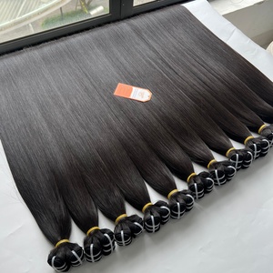 Bone Straight 100% Pure Virgin Raw Human Hair Extensions <b>Cheap</b> Price Vietnamese Weft <b>Wigs</b> Single Weft - Product Image 1