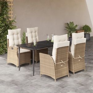 Ensemble de salle à manger de jardin beige - Product Image 1