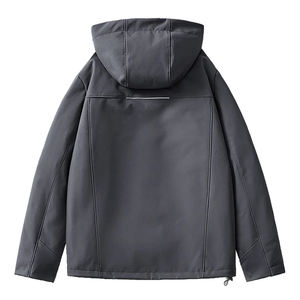 Coupe-vent pliable OEM idéal pour les voyages, étiquettes personnalisées, vêtements de sport et d'aventure en plein air, réduction sur les achats en gros, softshell imperméable à fermeture éclair - Product Image 4