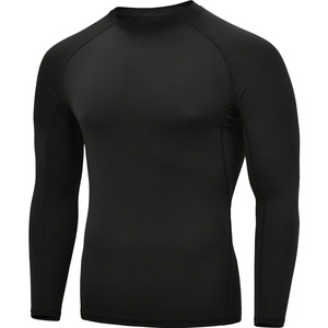 Vêtements de sport personnalisés en gros, hauts de compression à sublimation, pour la musculation et le fitness - Product Image 3