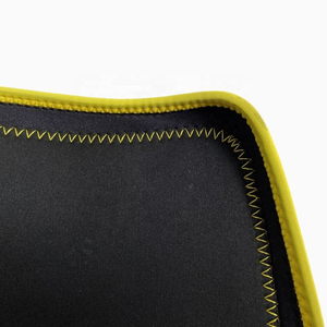 Bottes de protection de luxe jaunes pour chevaux, en tissu maillé respirant et durable, couleur unie, avec soutien des jambes pour l'équitation (type 'Flies Boot') - Product Image 2