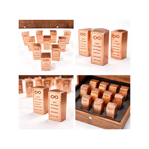 Lingote de Cobre de Primera Calidad de 1 kg, Cobre de Alta Pureza para Uso Industrial, de Inversión y Artesanía - Product Image 3