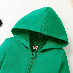 Chándal liso con cremallera personalizado para niños, chándal liso de algodón de corte ajustado con cremallera para niños, gran oferta - Product Image 5