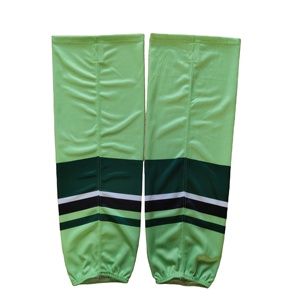 Basketball <b>Leg</b> <b>Warmers</b> White Blue Striped Knee High Breathable Spandex Polyester Adult Regular Fit Summer Sports Socks - Product Image 6