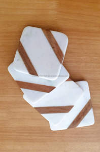 Wholesale Free <b>Coaster</b> Solid Wood Tree <b>Coaster</b> for Table Top Decorative Wooden Customized Wooden & <b>Marble</b> <b>Coaster</b> From India - Product Image 2