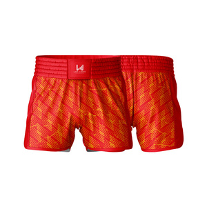 Custom Men's <b>Polyester</b>/Nylon Lightweight Breathable Quick Dry Boxing Training Muay Thai MMA <b>Shorts</b> - Product Image 6