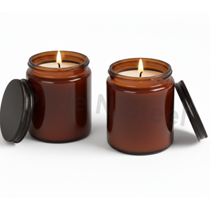 Bougie en verre pour décoration intérieure - Noël, Pâques, anniversaire et Saint-Valentin - Product Image 3