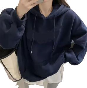 <b>Women's</b> <b>Zip</b>-<b>Up</b> Puffer <b>Jacket</b> with Hood Anti-Wrinkle Lined Oversized Regular Length Cotton & Bamboo Fiber Casual Winter Outerwear - Product Image 4