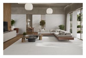 กระเบื้องพอร์ซเลนแกะสลักลายดีไซน์หรูหรา ขนาด 600x1200 มม. คุณภาพพรีเมียม สำหรับตกแต่งห้องนั่งเล่น ห้องน้ำ ห้องครัว และผนัง - Product Image 4