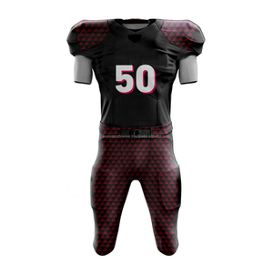 Nuevos Uniformes de Fútbol Americano Personalizados Sublimados Transpirables con Acolchado 100% Poliéster Trajes con Logotipo y Color Personalizados - Product Image 1
