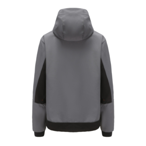 Veste de sport d'hiver imperméable à capuche avec logo personnalisé OEM, en mélange de polyester, doublure polaire softshell pour homme – Prix abordable - Product Image 4