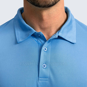 Camisetas Polo de Manga Larga para Hombre, Color Sólido, Ecológicas, Nuevo Estilo - Product Image 5