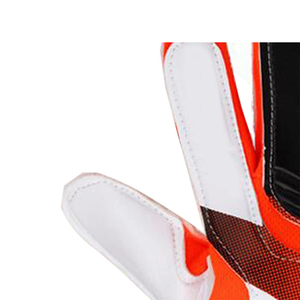 Gants de gardien de but en cuir PU antidérapants personnalisables avec fermeture auto-agrippante pour l'entraînement au football - Product Image 2