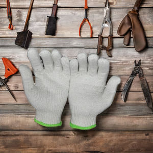 Gants de sécurité blancs de haute qualité pour la protection des mains Longueur 21-26cm pour le travail en plein air Production Vietnam - Product Image 3