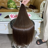 Paquets de cheveux humains droits vierges vietnamiens 10A 12A 18-22 pouces 100g Les extensions de cheveux en vrac non transformés peuvent être permanentes