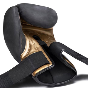 Guantes de Boxeo de Primera Calidad Color Morado para Competencia, con Cordones, Personalizables OEM, de Cuero Genuino para Entrenamiento y Sparring Profesional - Product Image 5