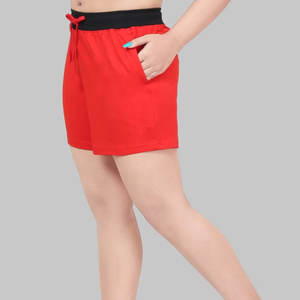 Hot Sale Custom Made Breathable Women Training Shorts 2026 Solid Color <b>Elastic</b> <b>Waist</b> Women Shorts In All Sizes - Product Image 2