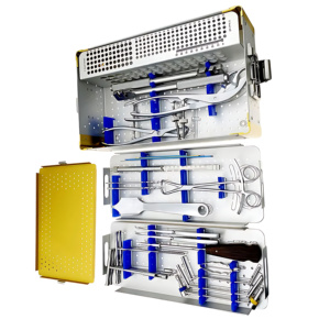 Kit d'instruments chirurgicaux orthopédiques de traumatologie pour petits fragments, de qualité supérieure, autoclavables et réutilisables, pour membres supérieurs - Grossiste - Product Image 1