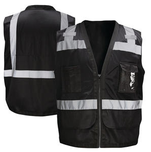 Chaleco de Seguridad de Alta Visibilidad para Trabajo en Carreteras al Aire Libre, Ropa de Trabajo para Hombre, Malla con Logotipo Personalizado, Reflectante, Impermeable, Transpirable - Product Image 2